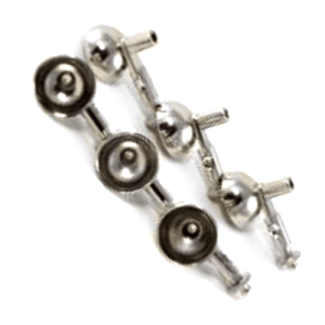 ELETRODO PRECORDIAL DE METAL C/ 6 UNID.